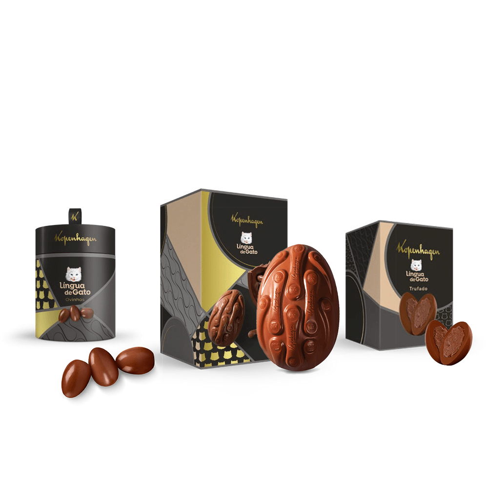 Combo Páscoa Língua De Gato