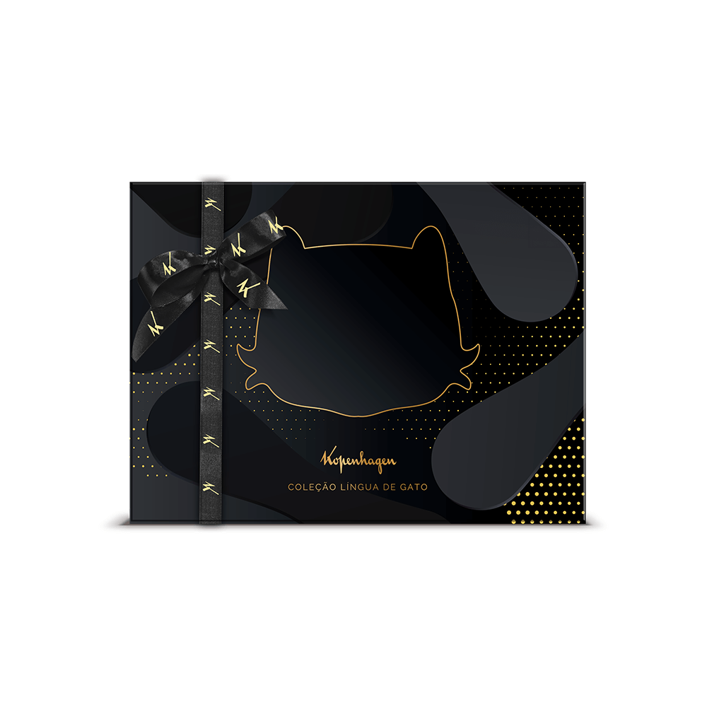 Caixa Coleção Língua De Gato 400g