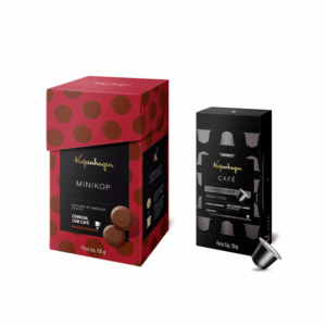 Combo Cápsulas De Café Ristretto + Mini Kop Ao Leite