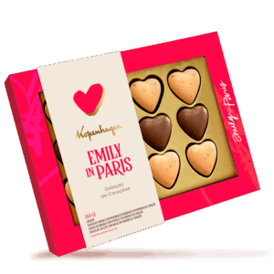 Caixa Corações Emily In Paris 84G
