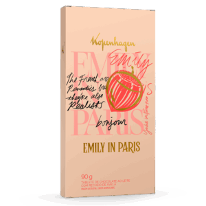 Tablete Recheado Avelã Emily In Paris 90G