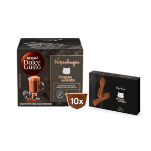 Combo Cápsulas Dolce Gusto Nestlé® + Língua De Gato 85g