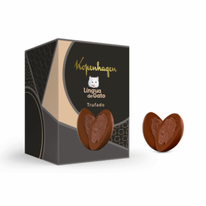 Mini Ovinho Língua De Gato Trufado 75G